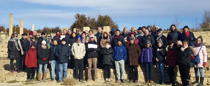 Visita a Santa Criz en el Día de Navarra