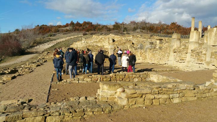 Visitas en la ciudad romana